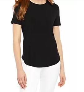 Ledies black color Cotton T shirt