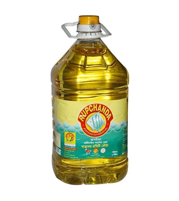 Rupchanda Fortified Soybean Oil, 5 Liter